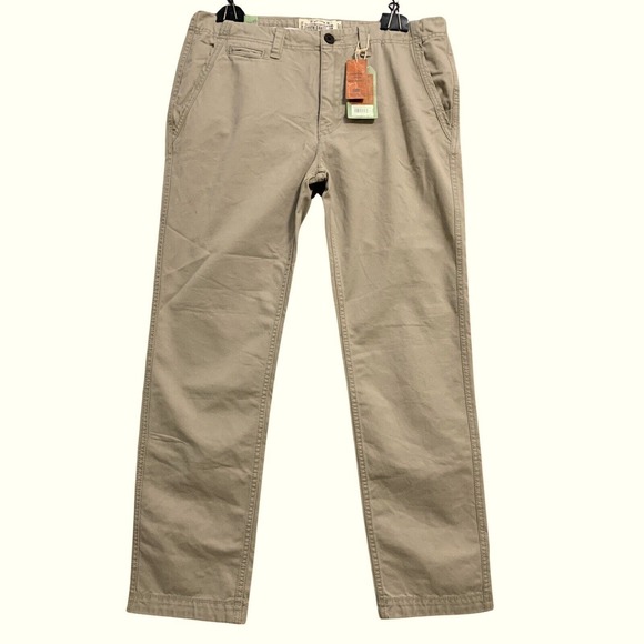 Fat Face Other - FAT FACE Men Modern 100% Cotton Coastal Chinos Pants Brown Wheat 34R
